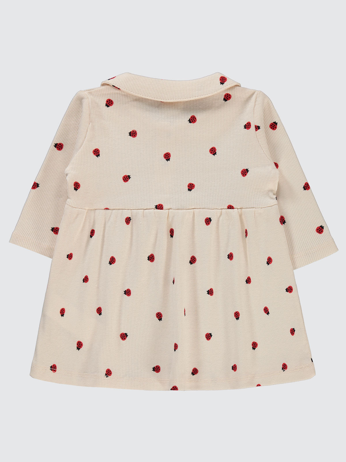 Ribbed Lady Bugs Dress