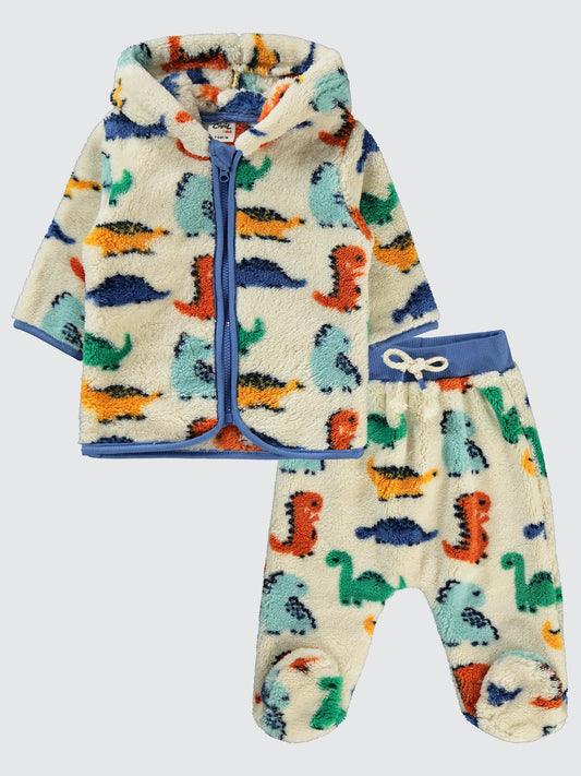 Newborn Boy Fleece Set