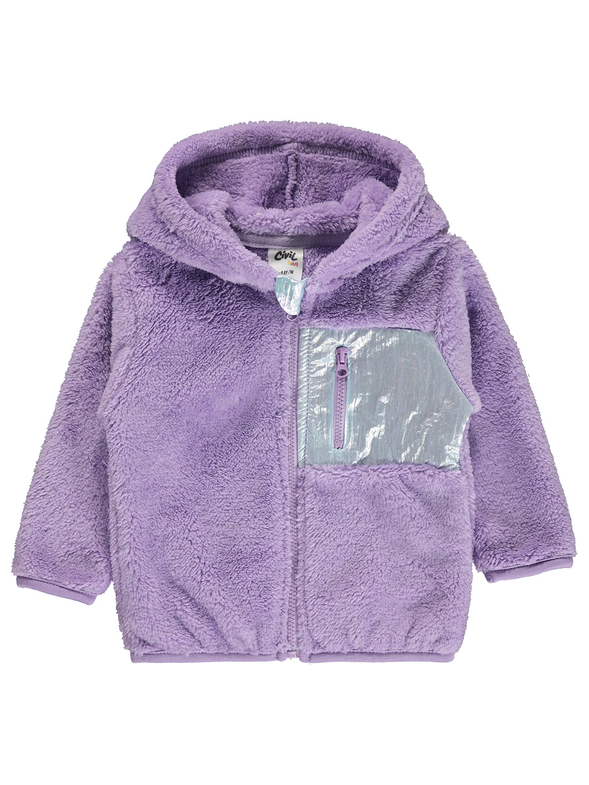 Fleece Zipper Cardigan