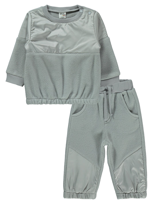 Winter Baby Grey Fleece Tracksuit