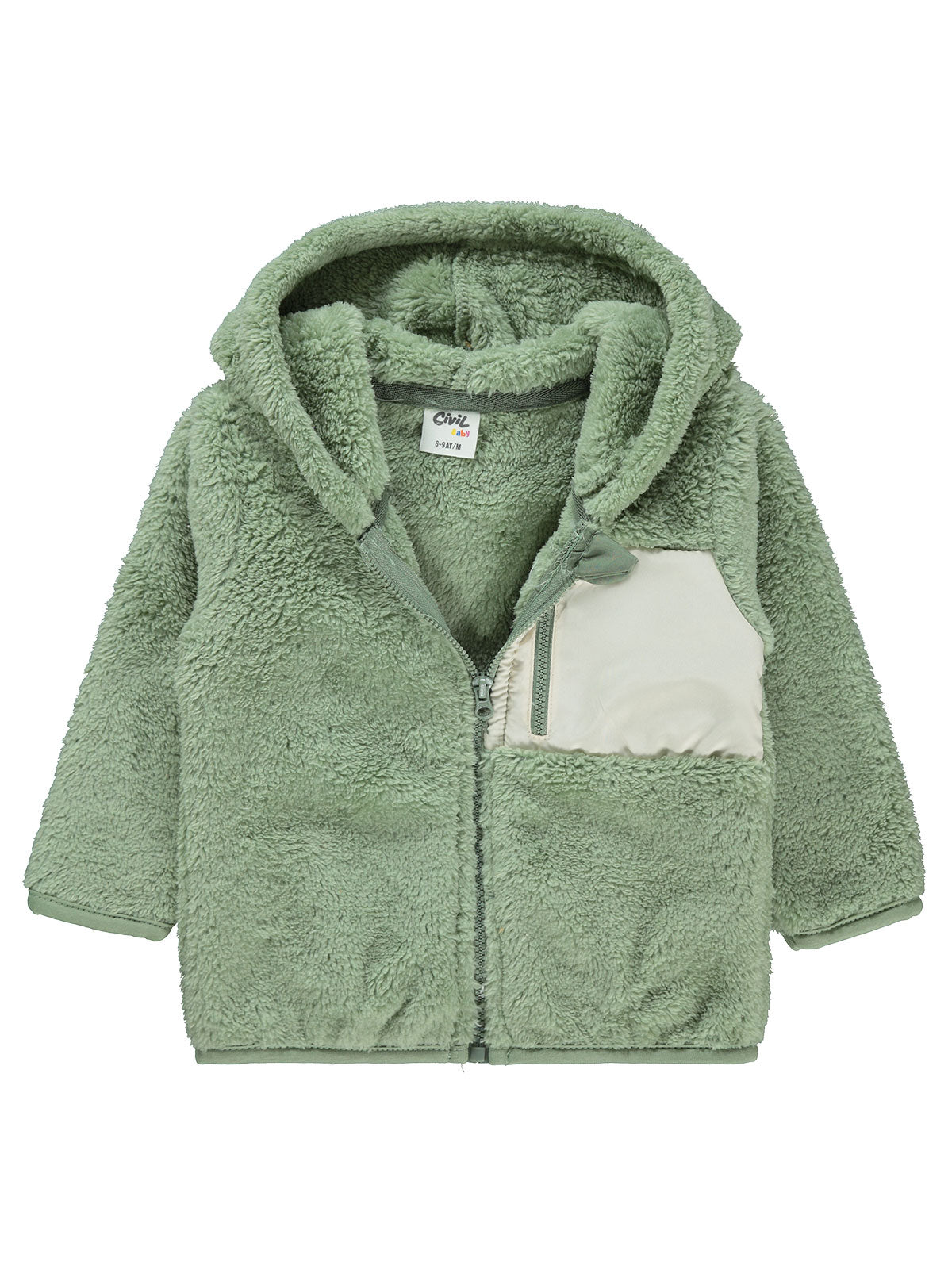 Baby Fleece Zipper Cardigan