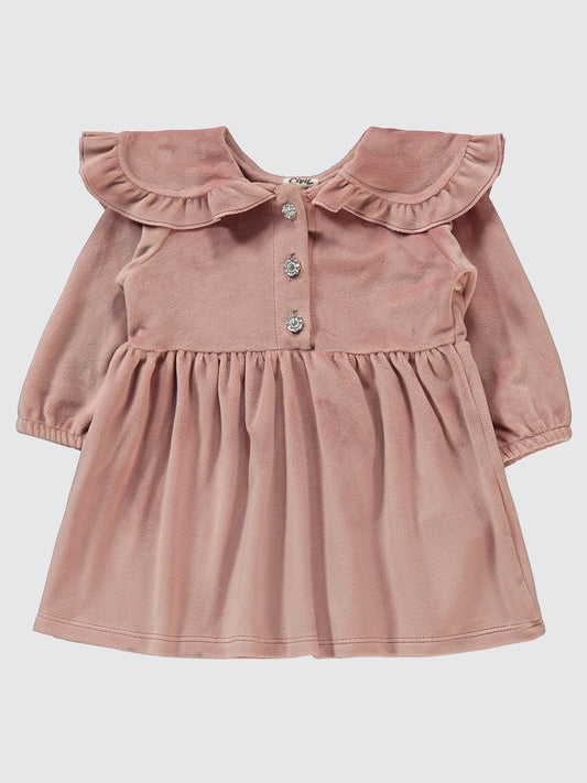 Silver Buttons Dress