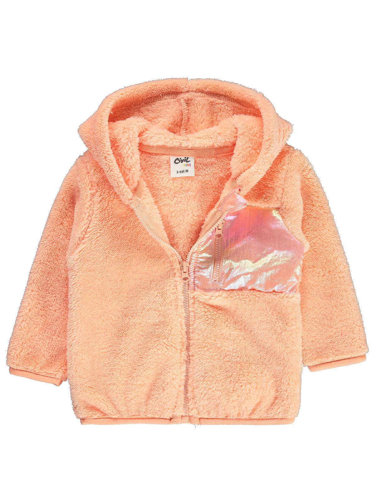 Fleece Zipper Cardigan