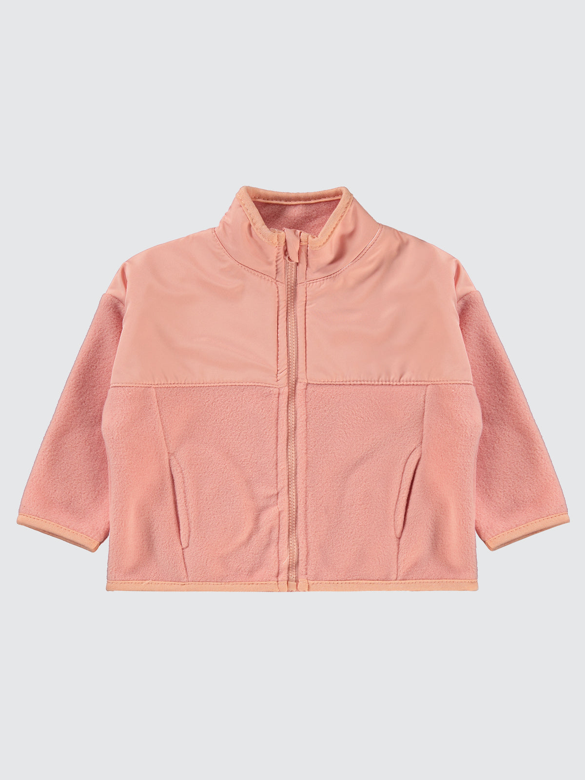 Microfleece Zipper Cardigan