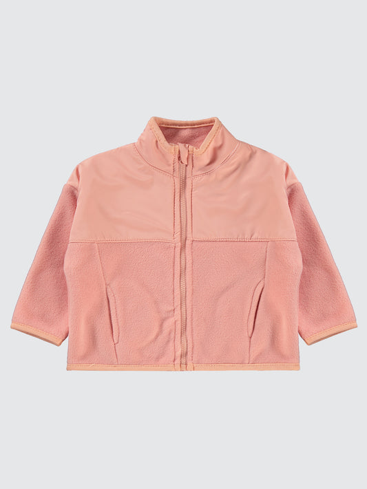 Microfleece Zipper Cardigan