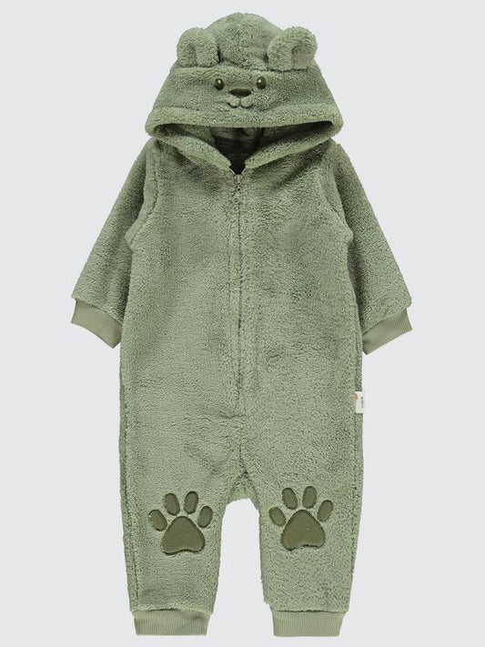 Bear Fleece Jumpsuit
