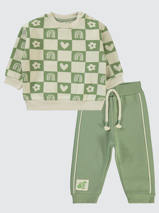 Mint Joggers Set