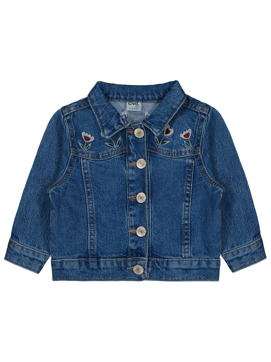 Embroidered Denim Jacket