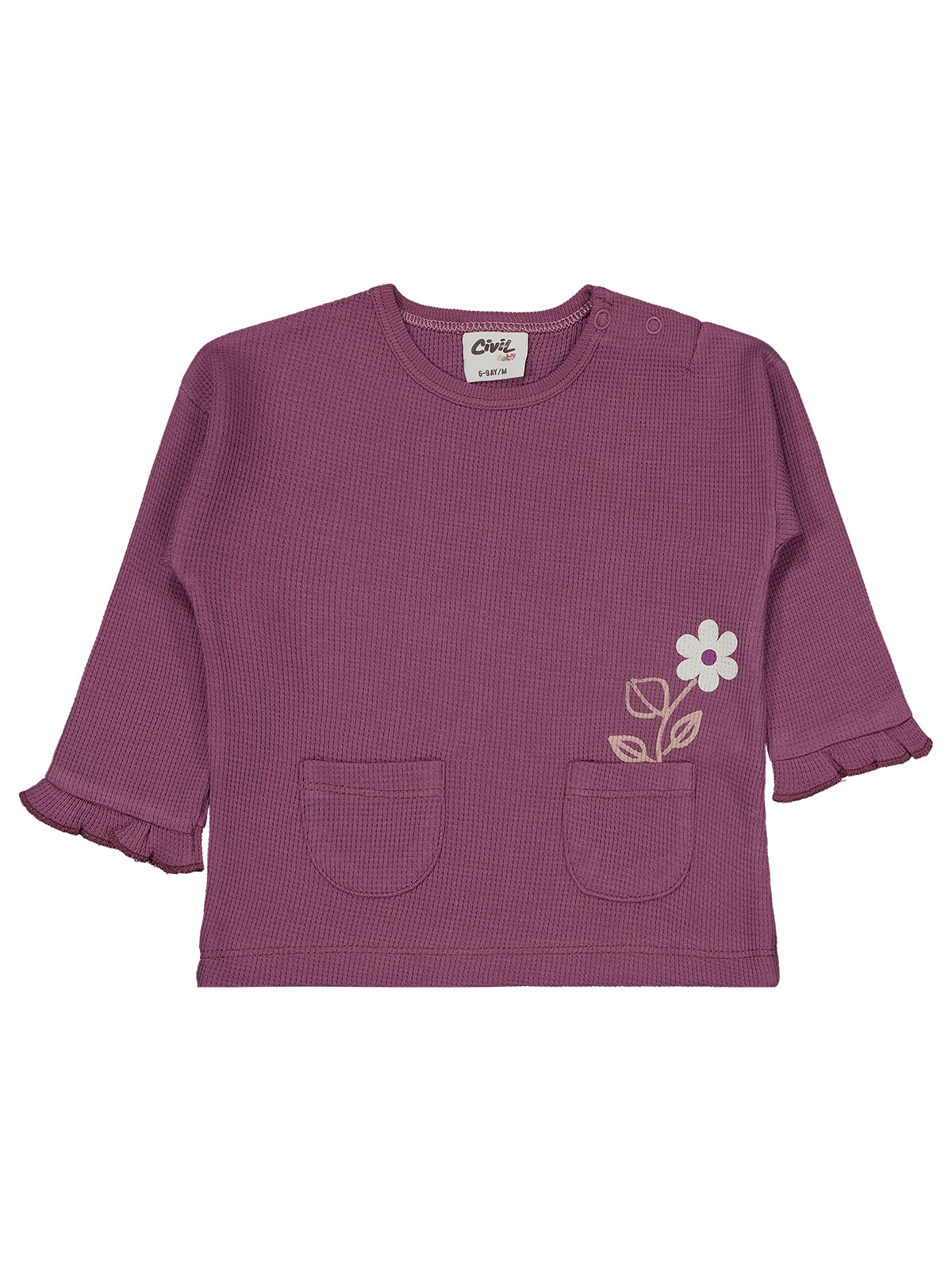 Dusty Rose Waffle Set