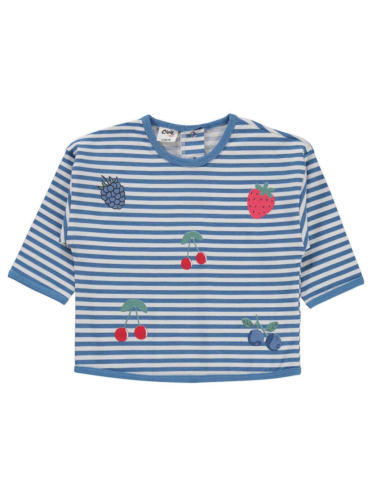 Striped Fruits Set
