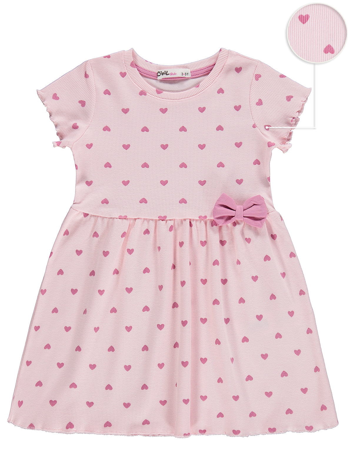 Pink hearts dress ❤