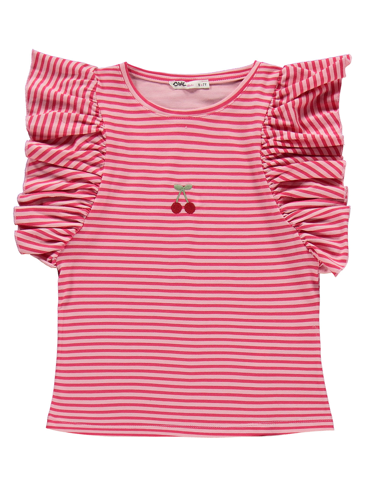 Striped Cherry Legging Set