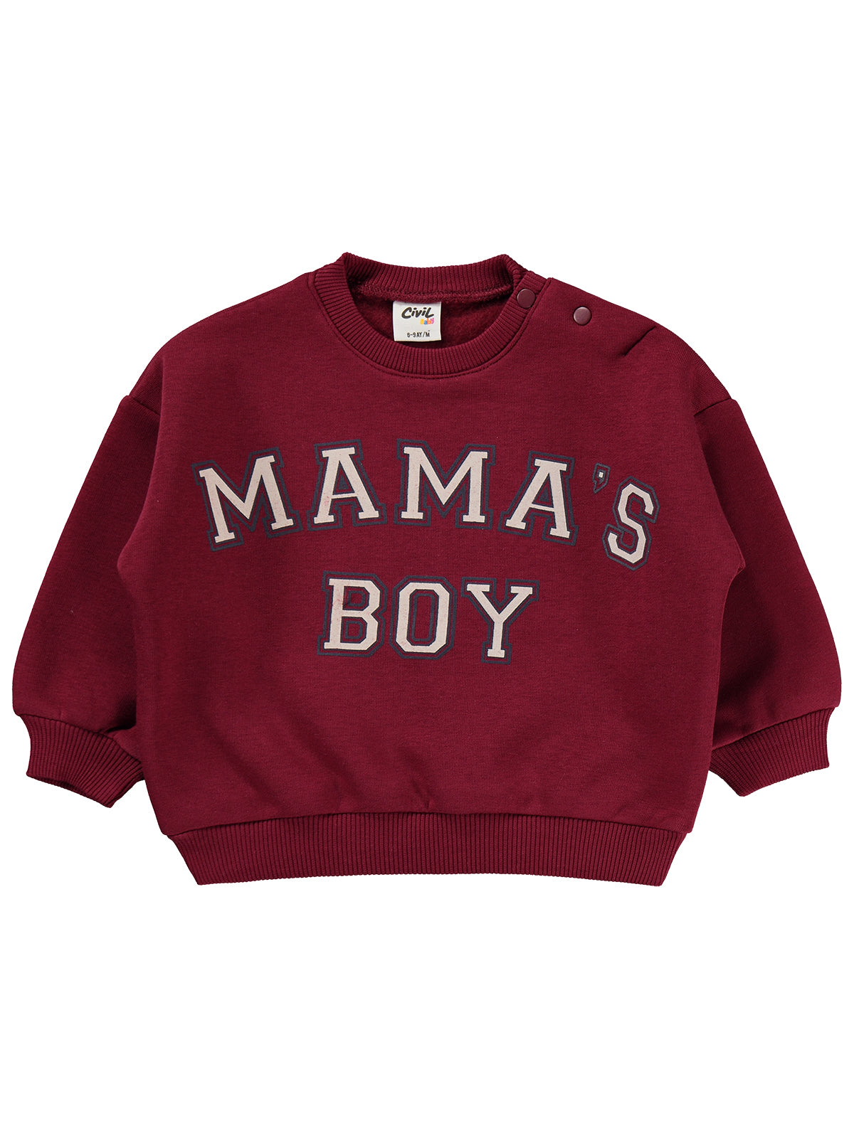 Mama's Boy Burgundy Set