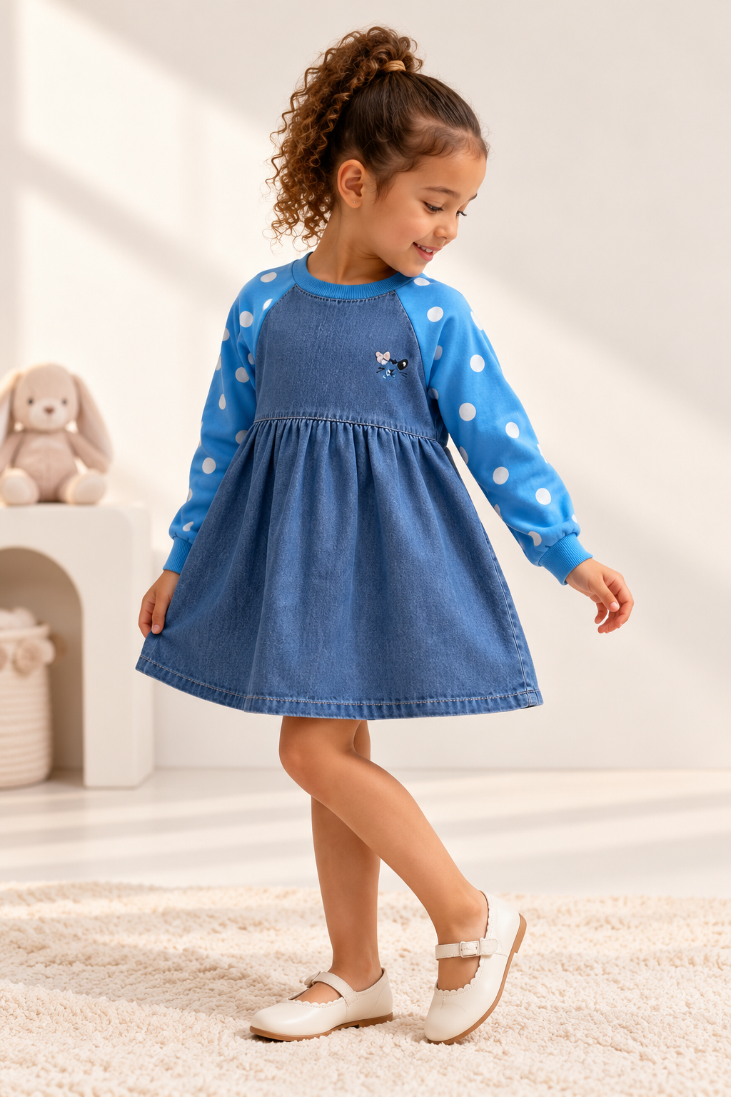 Blue Denim Dress