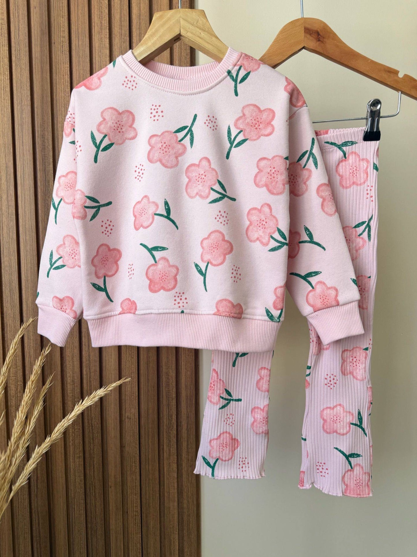 Pink Flowers Set