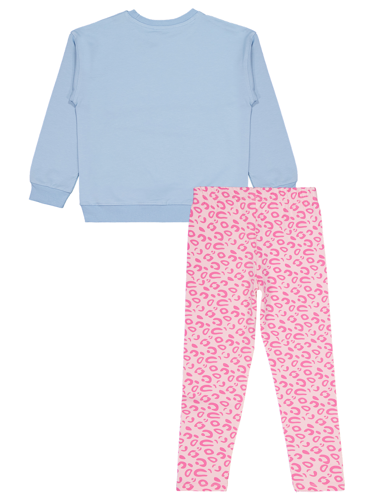 Pink Leopard Flower Set
