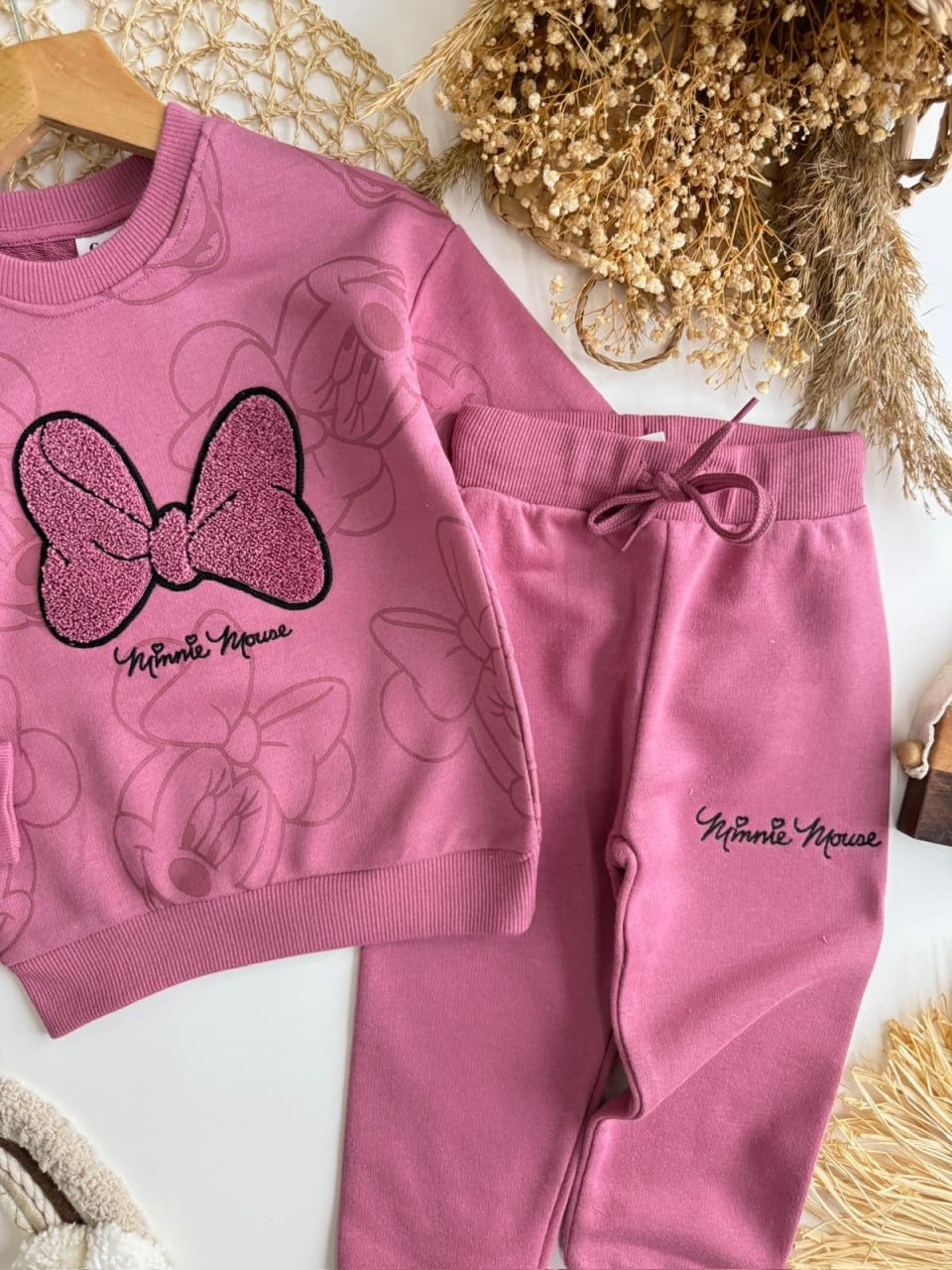 Dark Pink Minnie Tracksuit