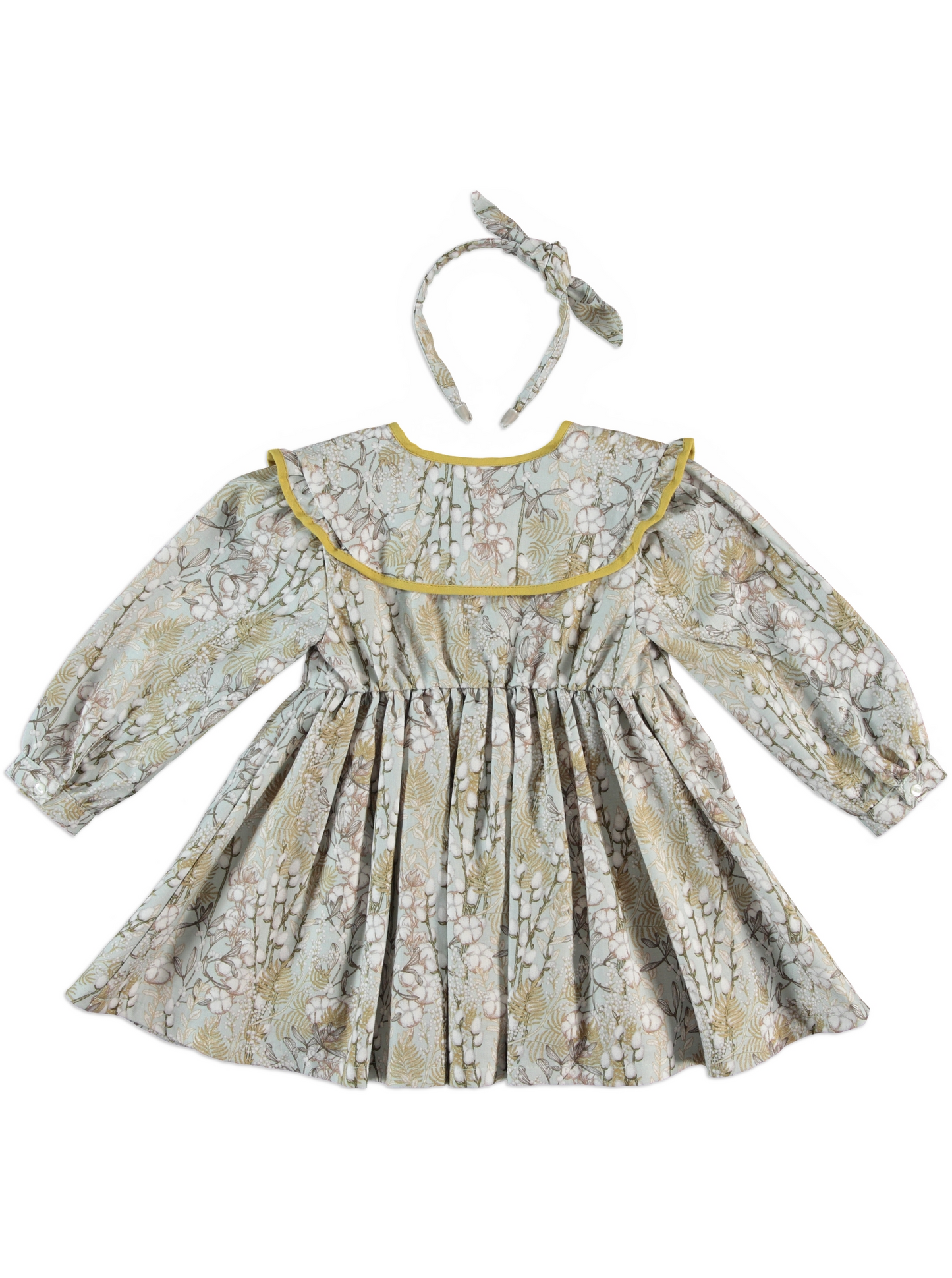 Monnarosa Milano “Willow Bloom” Dress with Headband