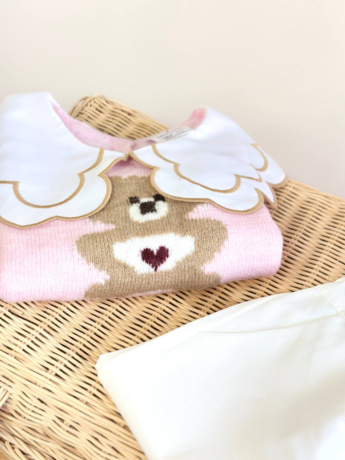 Teddy Bear Collared Sweater and Pants