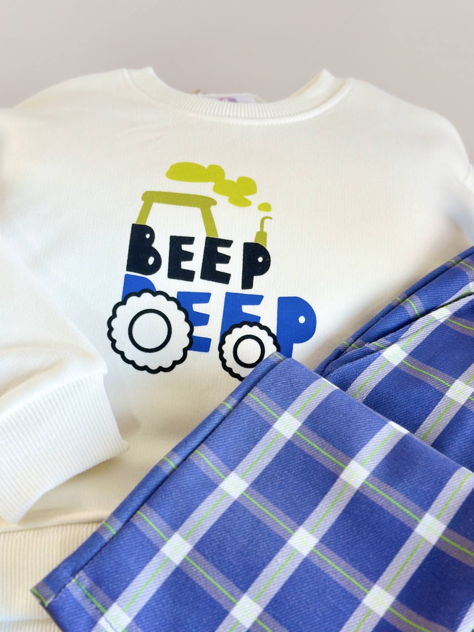 Beep Beep Denim Set