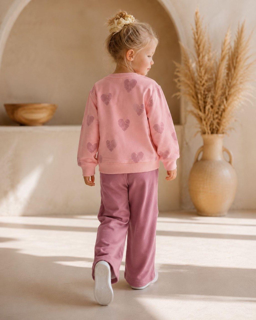 Gap Two Tones Pink Hearts Set
