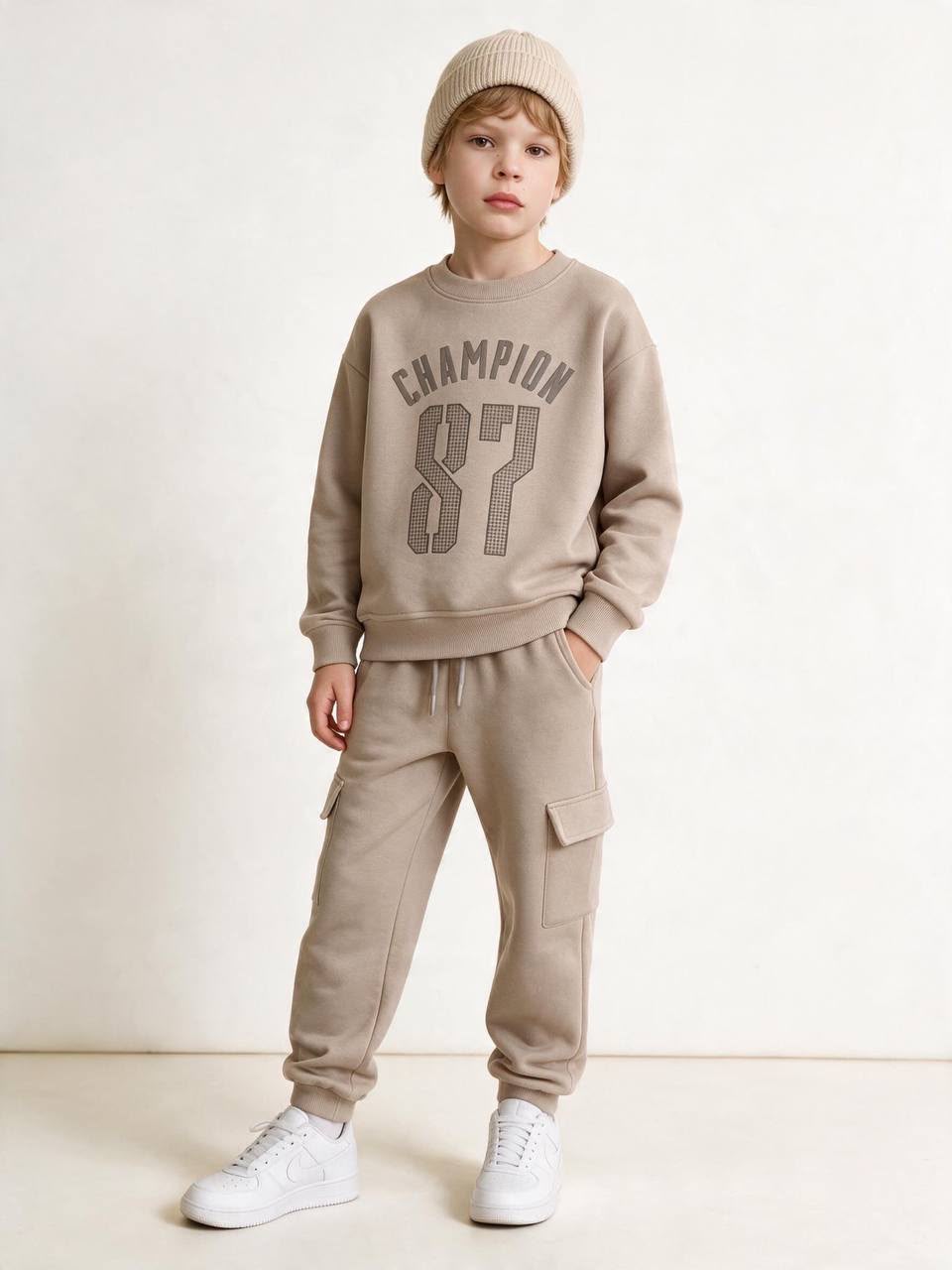 Stone 87 Cargo Fleece Set