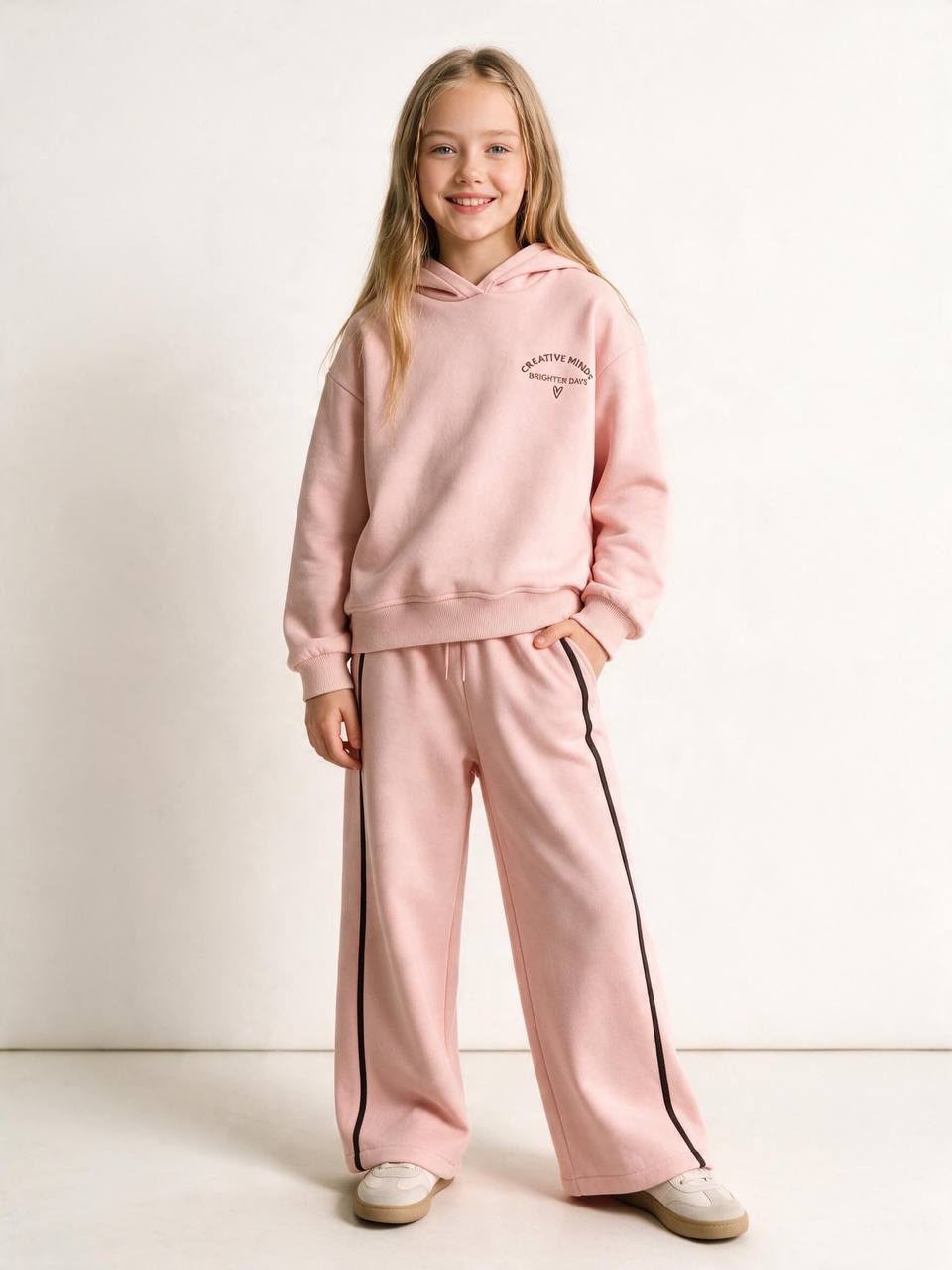 Light Pink Creative Minds Fleece Set