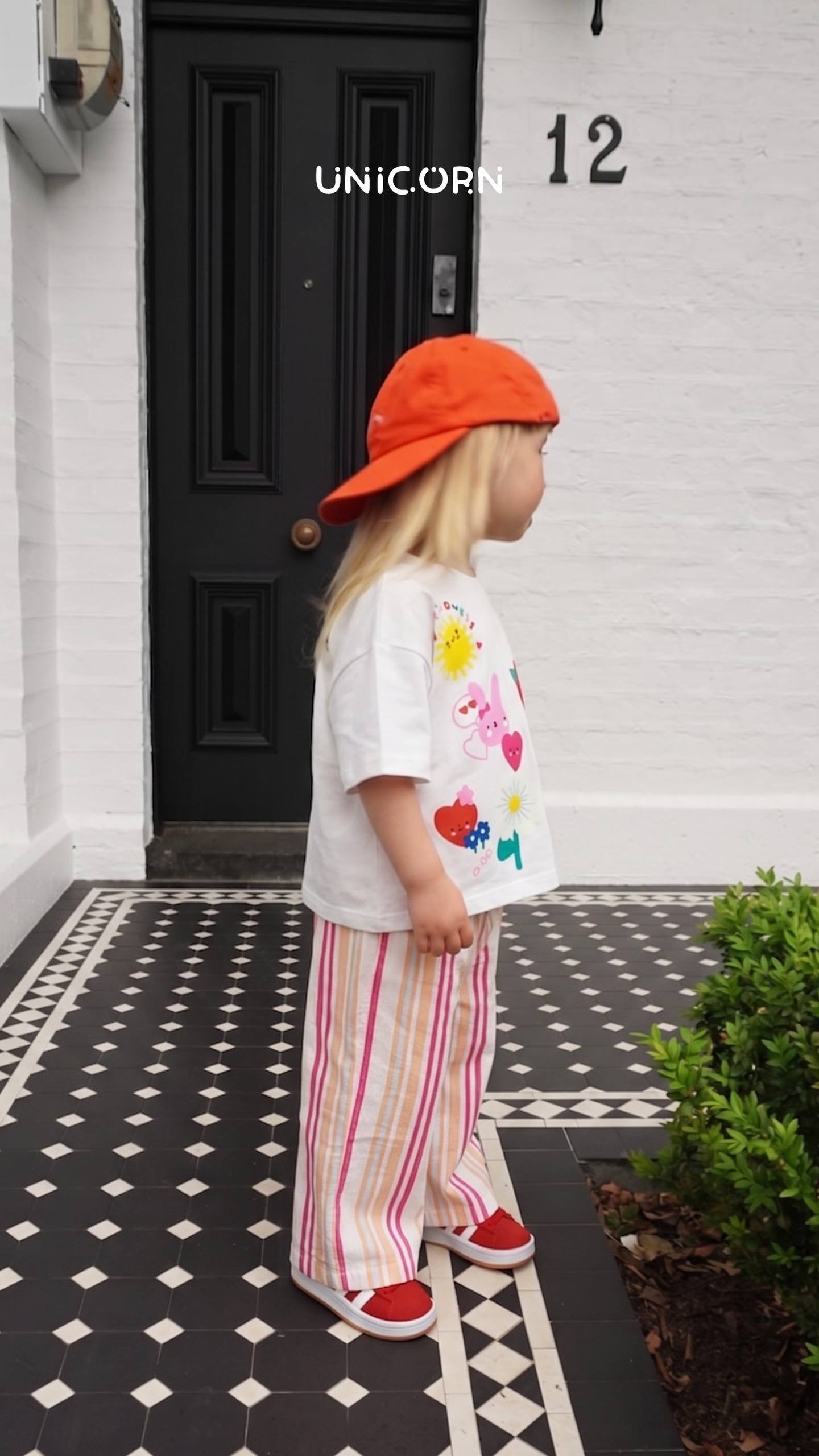 Happy Garden Wide-Leg Set