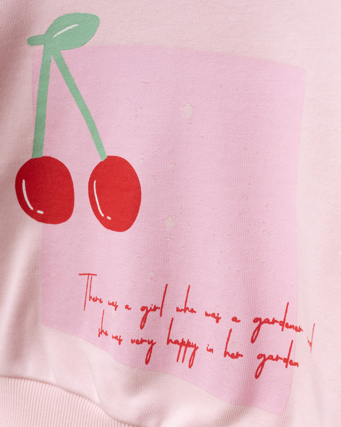 Cherry Pink & Green Baby Set