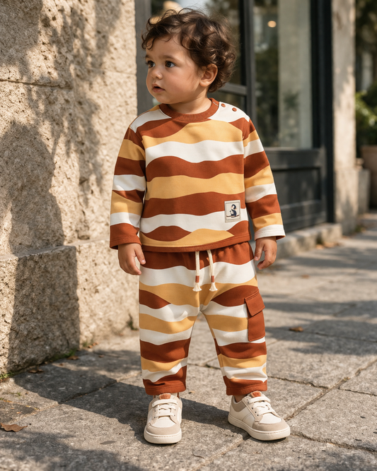 Baby Boy Army Fall Set
