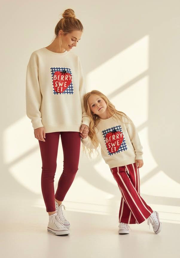 Berry Sweet Set and Matching Mom Sweater