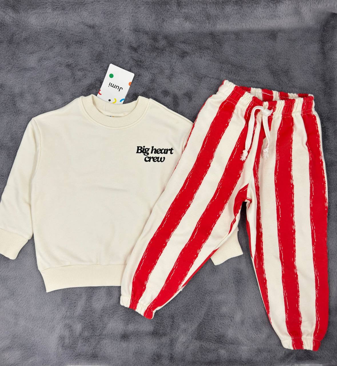 Big Heart Crew Set