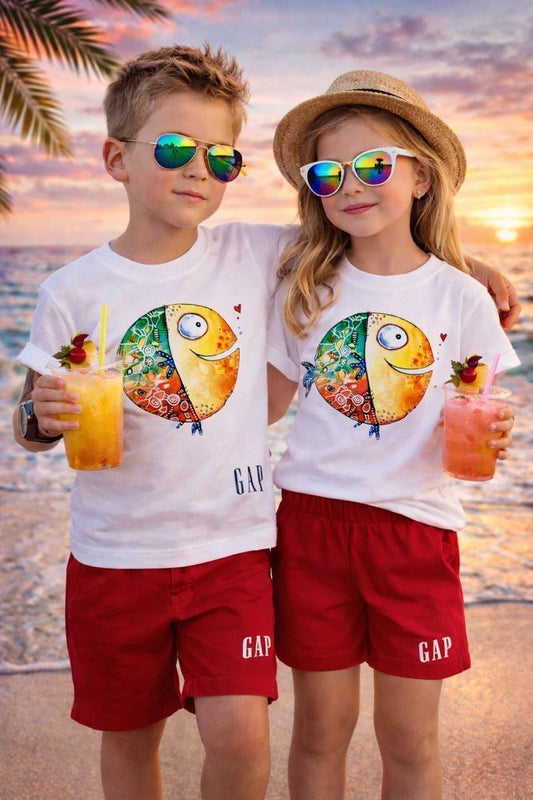 Unisex Fish Gap Set