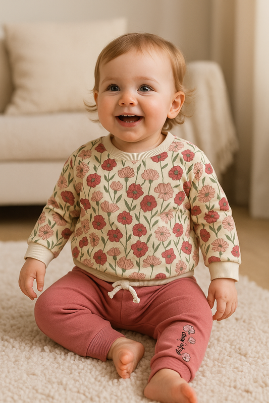 Pretty Garden Joggers Set