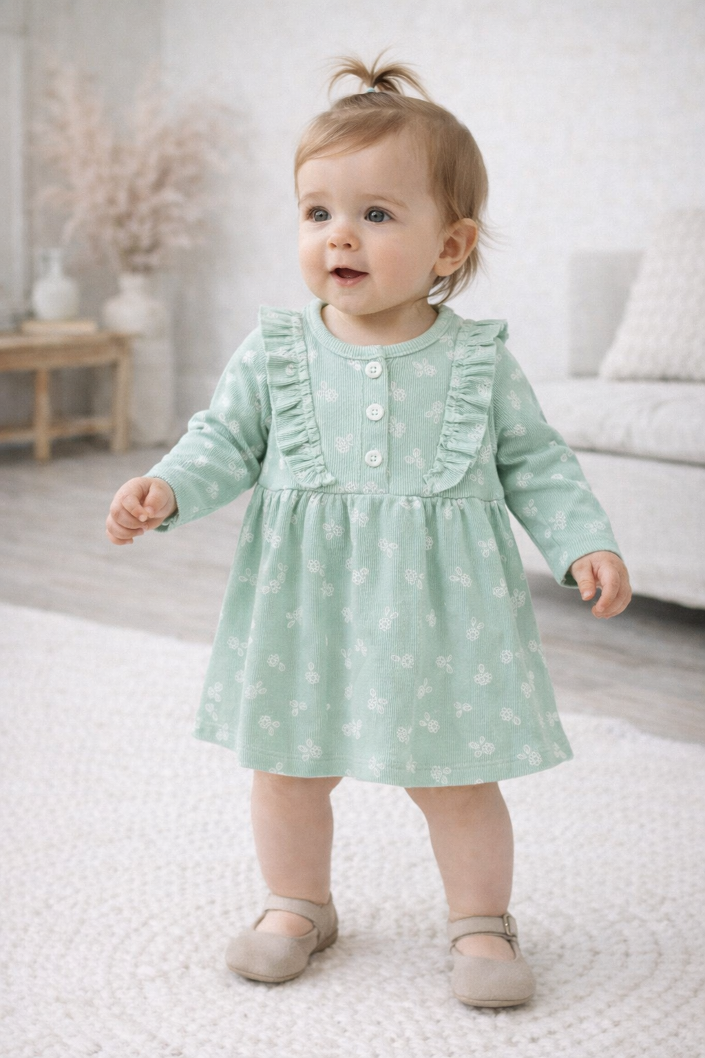 Cotton Ribbed Dress