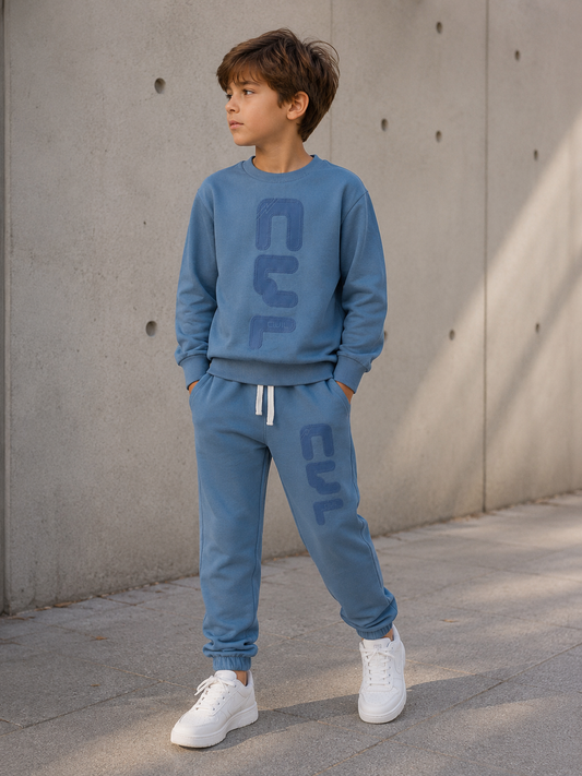 Blue Basic Tracksuit