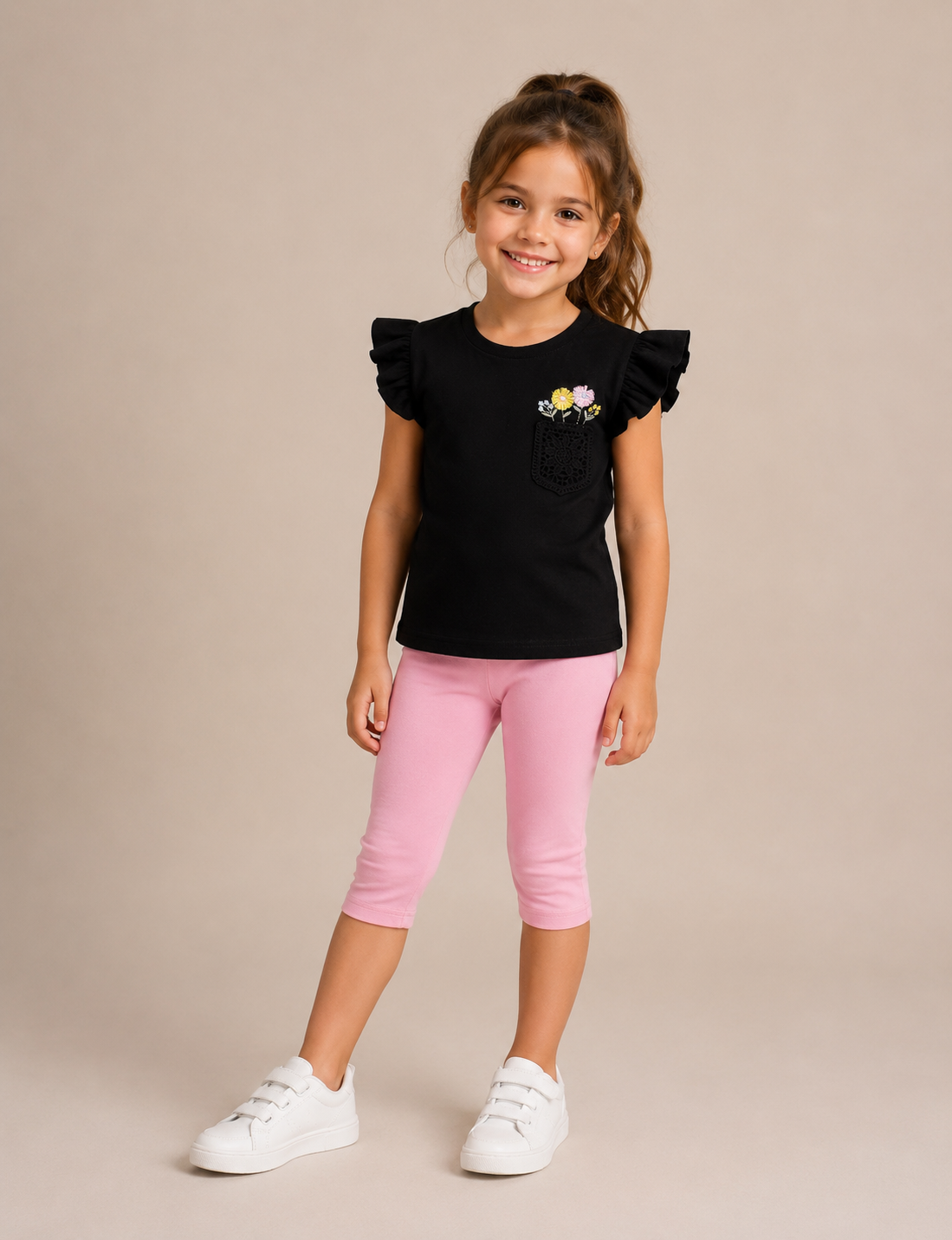 Embroidered Pocket Set