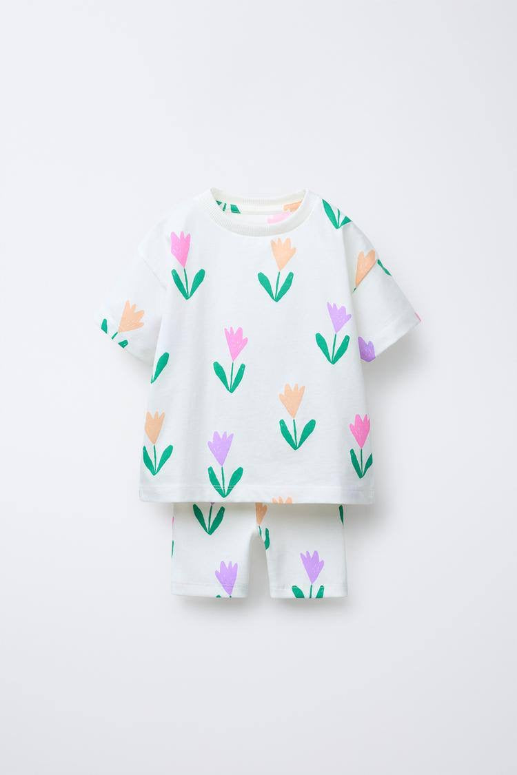 Tulip Garden Two-Piece Summer Set