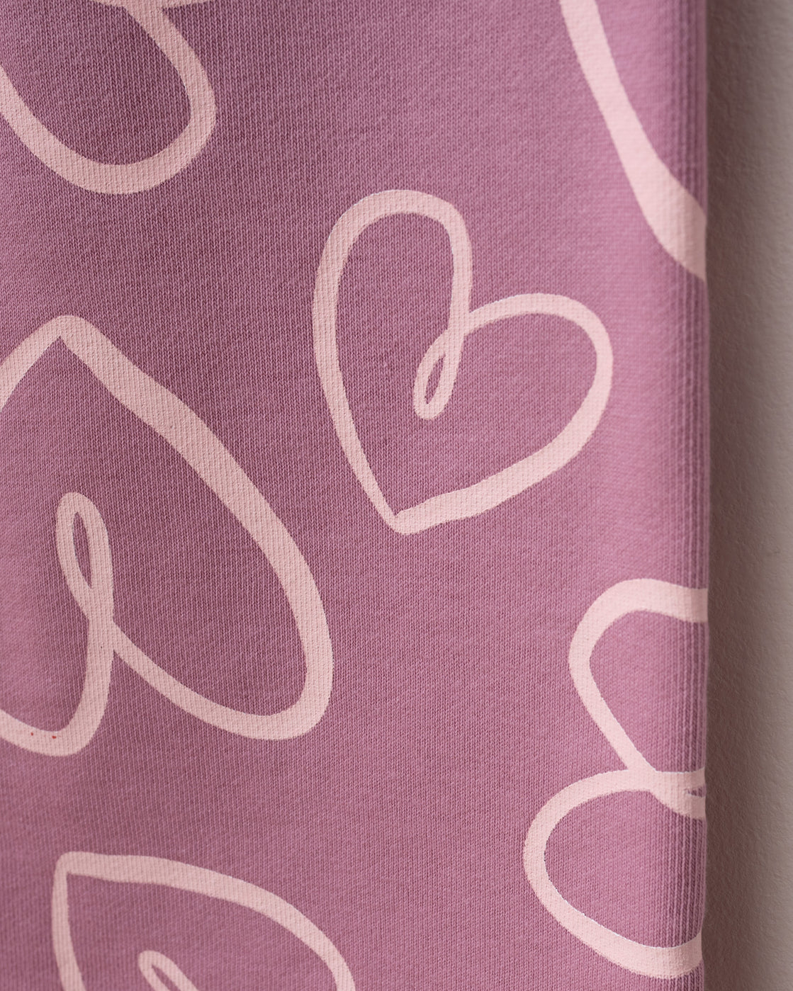 Pink Love On Wide Leg Set