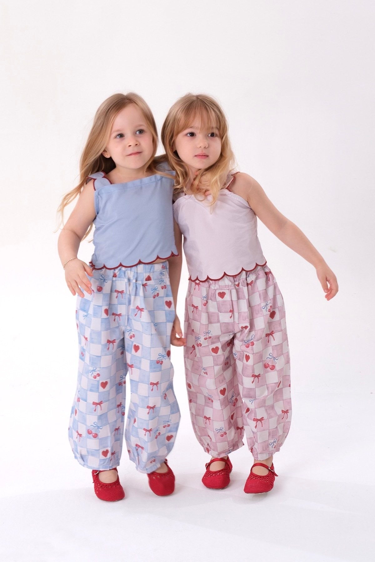 Sweet Cherry Check Balloon Set