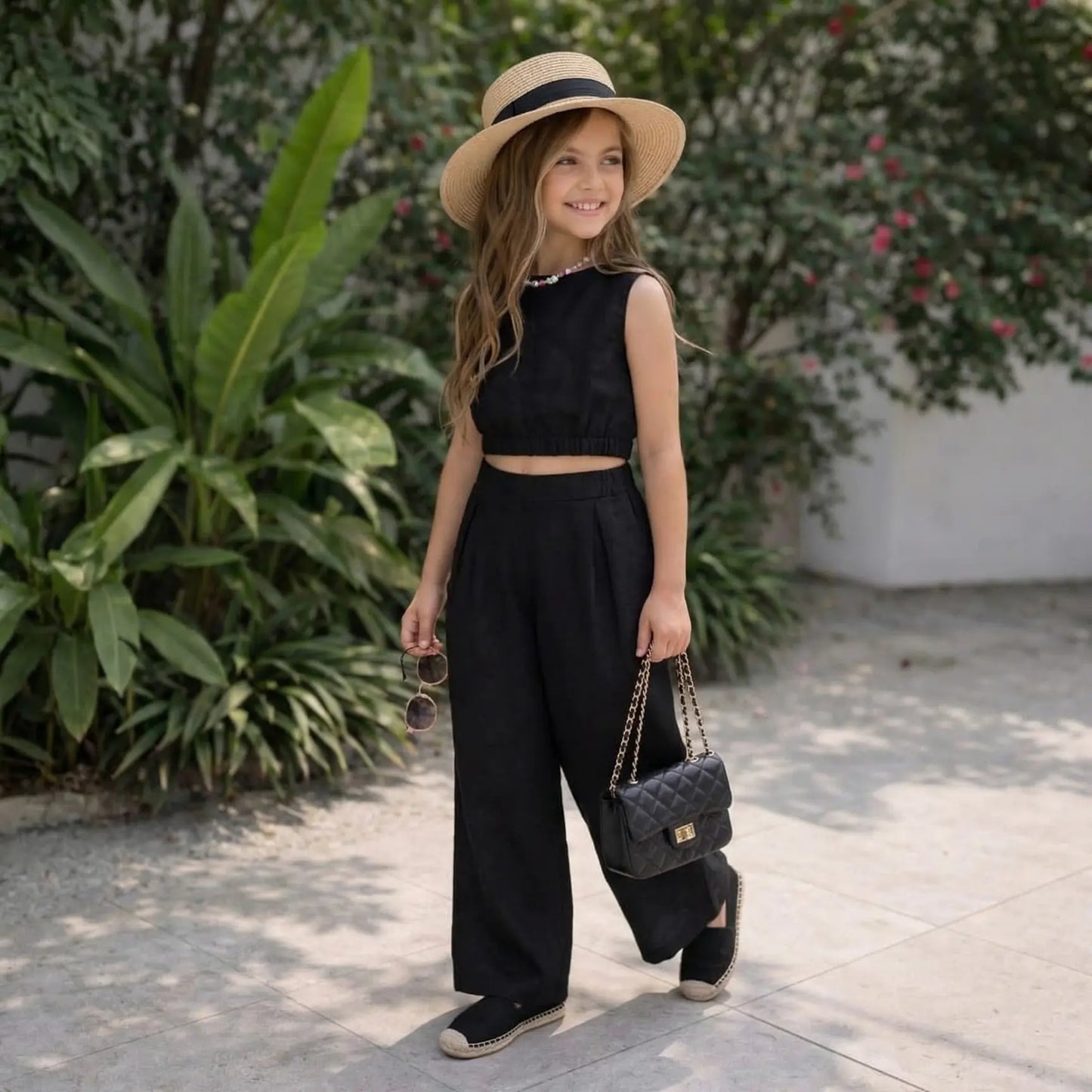 Linen Crop Set
