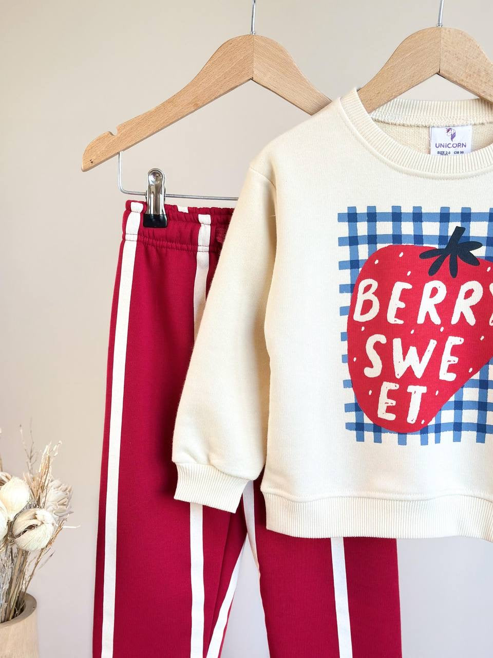 Berry Sweet Set and Matching Mom Sweater