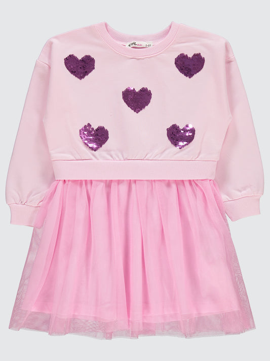 Heart Sequin Dress
