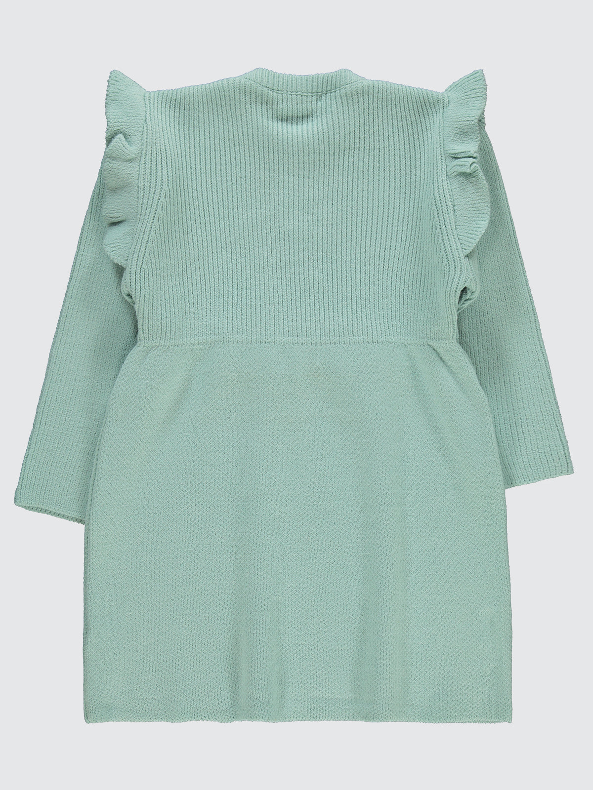 3D Flowers Knitted Dress