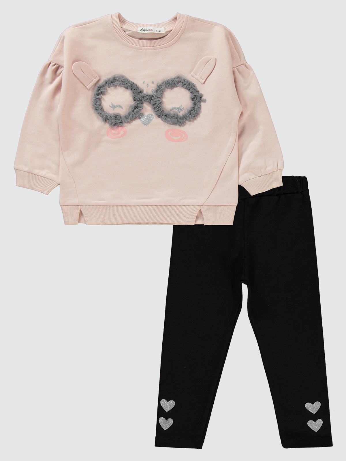 Sweatshirt and Leggings Set