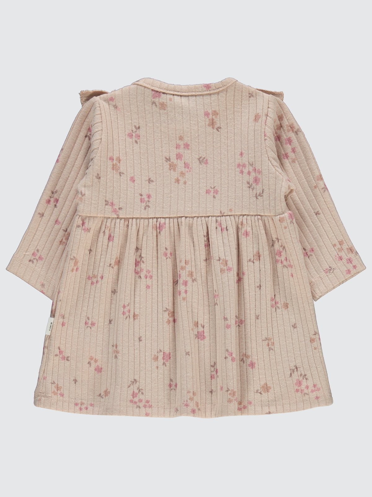 Ribbed Frills Dress