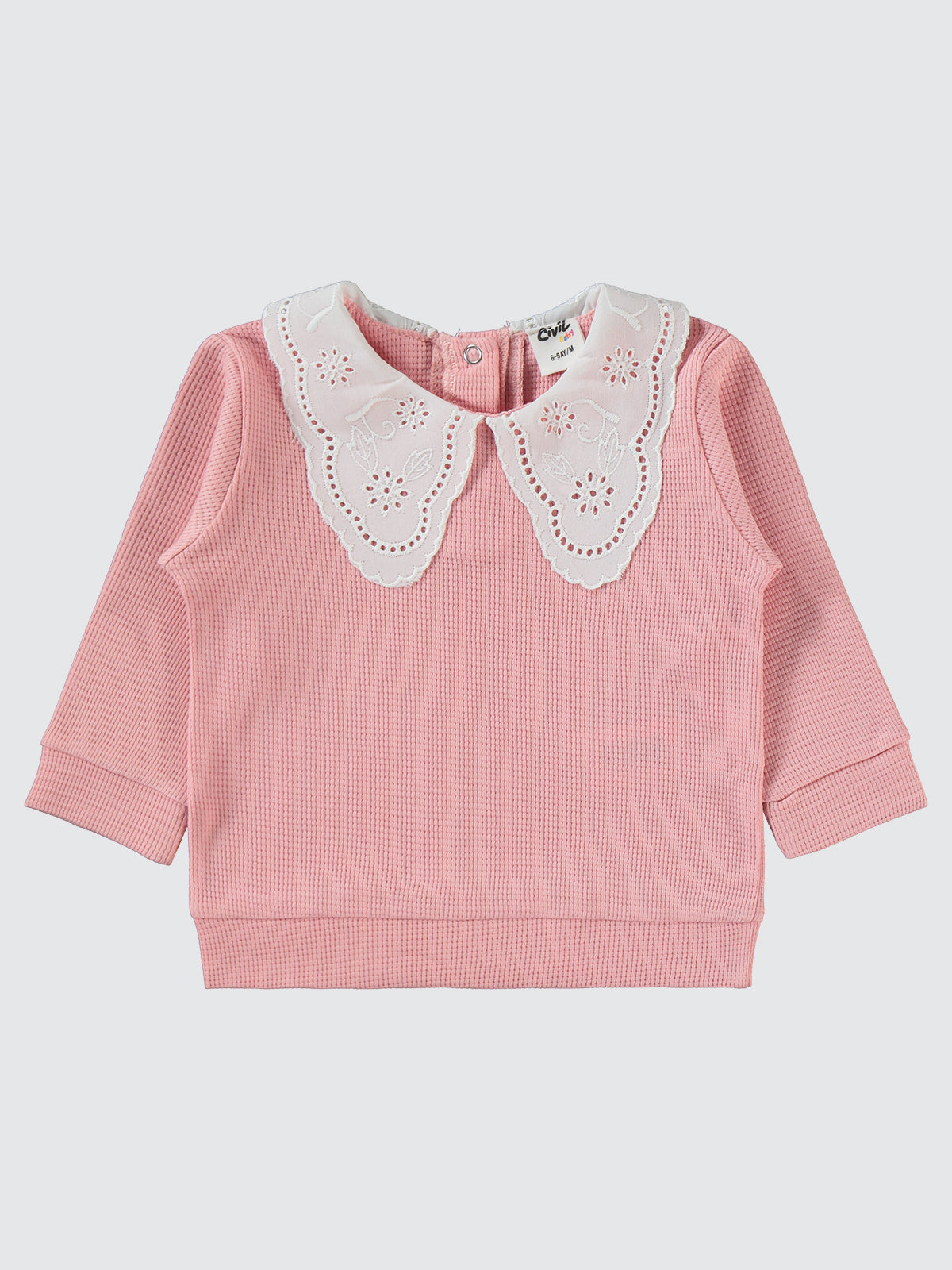 White Collar Pink Set