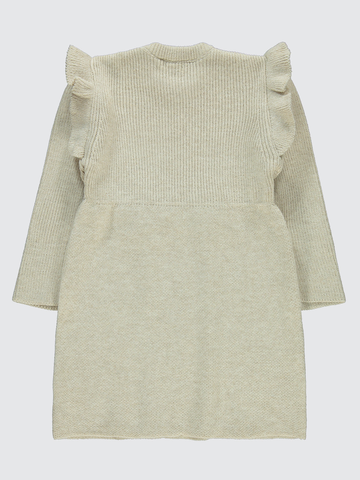 3D Flowers Knitted Dress