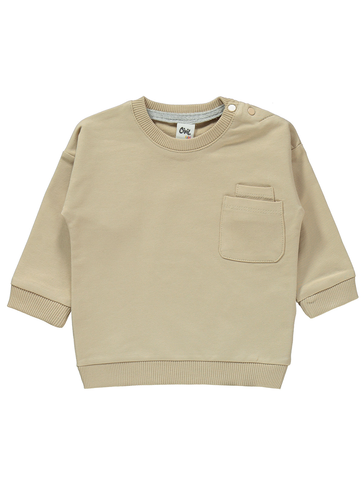 Gray Beige Fall Set