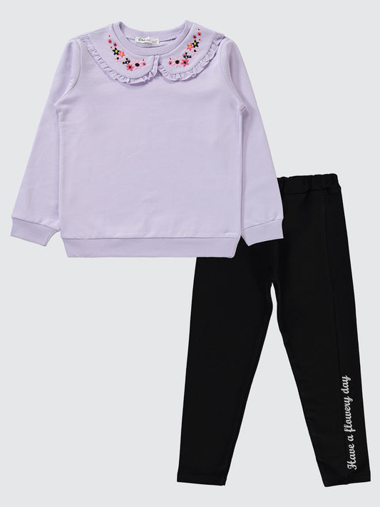 Sweatshirt and Leggings Set